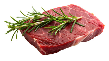 raw beef steak