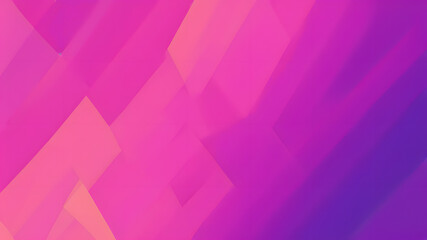 Obraz premium Abstract geometric shapes in shades of pink and purple gradient background modern