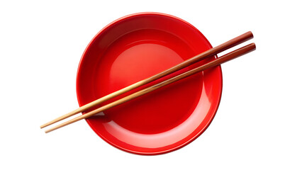 chopsticks and bowl