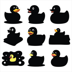 Naklejka premium Rubber Duck SVG