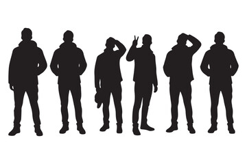 Abstract geometric composition with color gradients