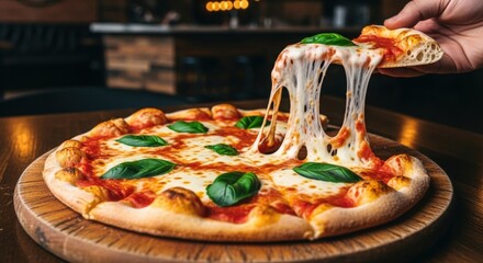 signature pizza basil aroma