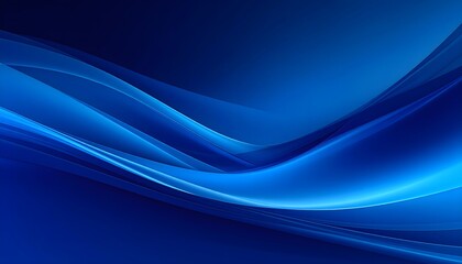 Abstract background with blue waves and gradients.