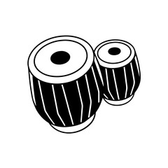 tabla drums   classical indian hand drum pair