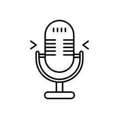 microphone icon on internet button