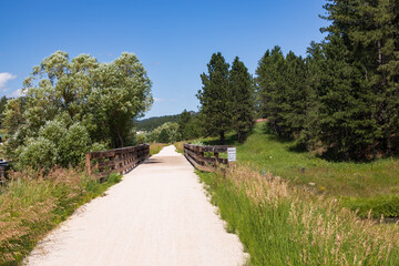 North Gertie Placer Bridge #51 on the George S. Mickelson Trail, South Dakota