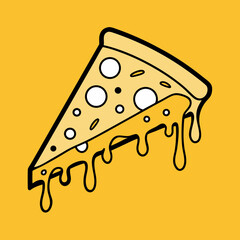 vector illustration of an ice cream