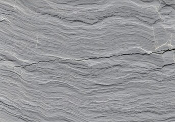Obraz premium Detailed grey slate texture with natural cracks and fine lines
