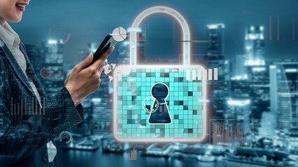 Cyber security protection and cyber security strategies against cyber threats, system hacks,...