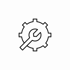 mechanics repair icon sign vector