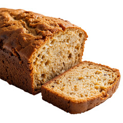 Loaf of Homemade Brown Bread Sliced Close up Studio Shot homemade bread