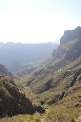 Naklejka premium view from the mountain