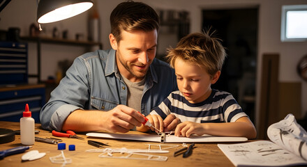 Father and Son Bonding