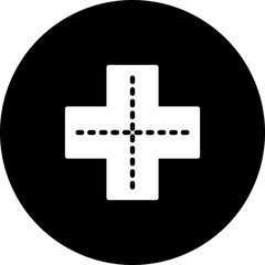 Crossroad Vector Icon Design