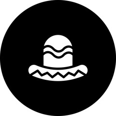 Mexican Hat Dance Vector Icon Design