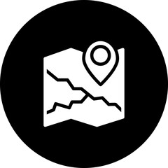 Map Vector Icon Design