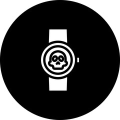 Skeleton Watches Vector Icon Design