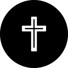 Cross Vector Icon Design