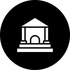 Bank Vector Icon Design