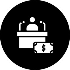 Politician Vector Icon Design