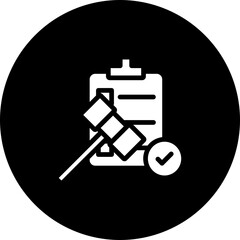 Regulation Vector Icon Design