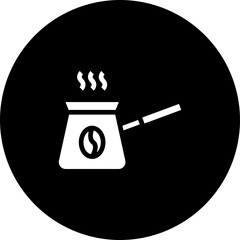 Cezve Vector Icon Design