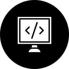 Coding Vector Icon Design