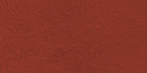 Cinnabar Orange leather - background texture pattern
