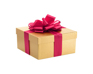 Colorful Christmas gift boxes with ribbons and decorations on white isolated background