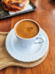 A cup of turkish coffee
