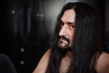 portrait of a man with a beard