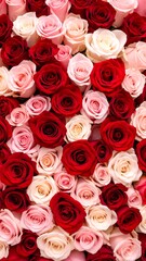 Romantic rose bouquet