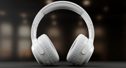 headphones isolated 