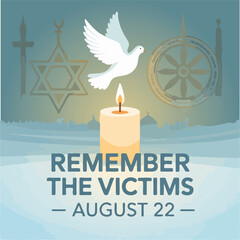 Commemoration design for victims of religious violence – August 22 observance