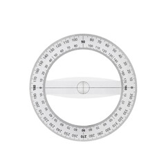 a set of rulers including triangle and protractor for measurement and geometry tools on transparent...