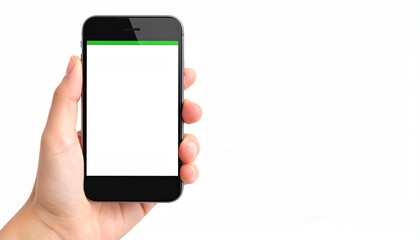 mobile phone in hand