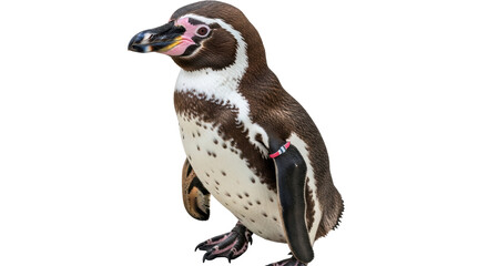 Isolated Humboldt Penguin