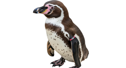 Isolated Humboldt Penguin