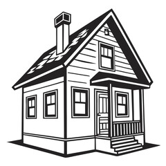 vector illustration of a house