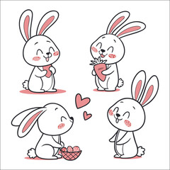 Rabbits Icons