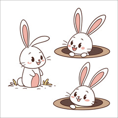 Rabbits Icons