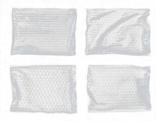 Protective plastic bubble wrap sheets