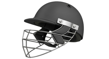 Isolated Cricket Helmet