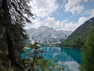 lake in the mountains