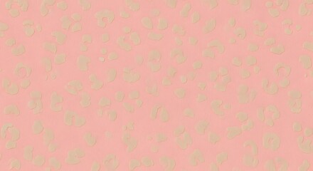 Chic textured leopard print fabric in soft blush pink and creamy beige offers a stylish, modern backdrop for fashion and decor projects.