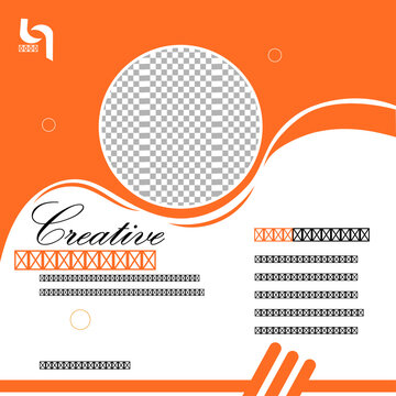 Creative Business marketing social media post template