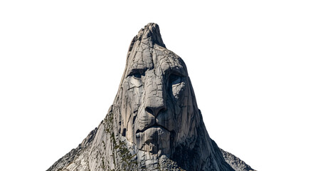Lion rock mountain face natural stone formation geology peak nature landscape travel scenic landmark generated with ai
