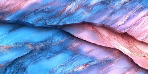 Blue and pink marble texture with luxurious abstract pattern ideal for interior surfaces wall backgrounds and contemporary decor.