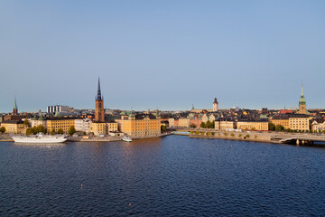 Panoramic view of Stockholm, capital of Sweden