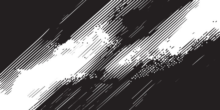 Energetic abstract rush style pattern